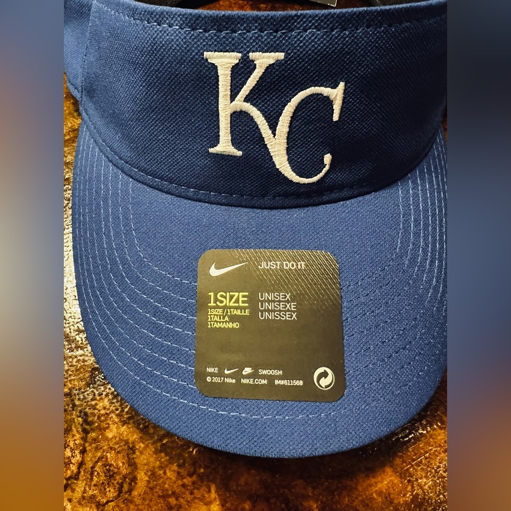 Nike Blue KC Visor Royals - Picture 2 of 5